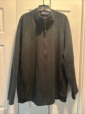 The North Face Men's Charcoal Full-Zip Jacket